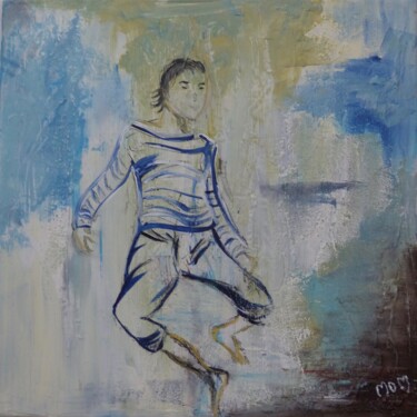 Peinture intitulée "Légèreté#artistsupp…" par Môm, Œuvre d'art originale, Acrylique