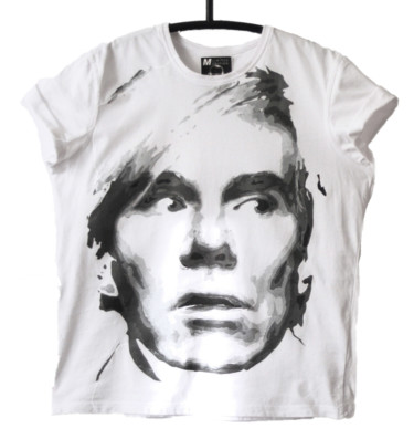 Art textile intitulée "ANDY WARHOL INSPIRE…" par David Maars, Œuvre d'art originale