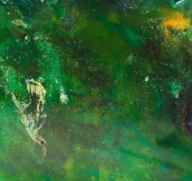 Peinture intitulée "Entre feuilles et r…" par Mike Chanfreut (Mikee), Œuvre d'art originale, Autre