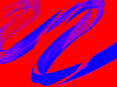 Blue Snake in red Gras