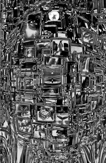Digital Arts titled "l' eau dans tous se…" by Denis Poutet, Original Artwork, Photo Montage Mounted on artwork_cat.