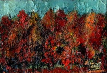 绘画 标题为“Autumn Forest 2. Ос…” 由Владимир Абаимов, 原创艺术品, 油