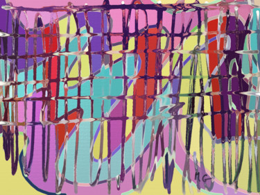 Arts numériques intitulée "Emprise-001.png" par Myriam Gylon, Œuvre d'art originale, Peinture numérique