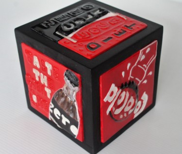 Artcraft titled "CubeCoke Black" by Jenny Hee, Original Artwork