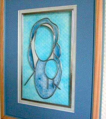 La vierge bleue