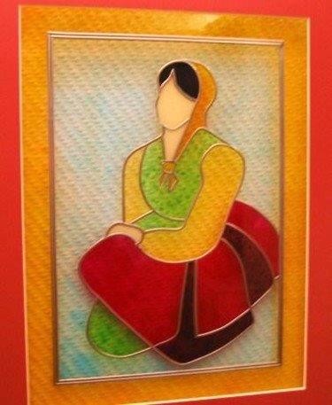 Femme-assise