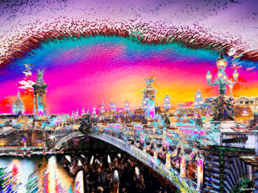 Arte digital titulada "Auras de Paris.jpg" por Decolorado, Obra de arte original, Pintura Digital