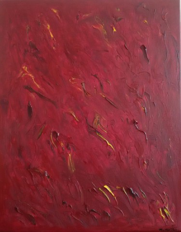 Peinture intitulée "La tourmente" par Marion Myriam, Œuvre d'art originale, Acrylique