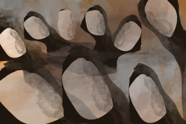 Arts numériques intitulée "stubbornly" par Paul Destaercke, Œuvre d'art originale