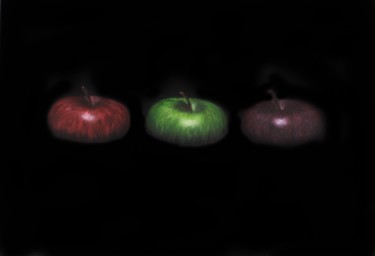 Peinture intitulée "Apples.jpg" par Iryna Budai, Œuvre d'art originale, Acrylique