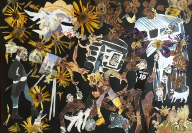 拼贴 标题为“It was a nice walk.…” 由Phil Colisov, 原创艺术品, 其他