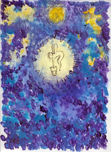Sagittarius Summer 绘画 标题为“Sagittarius Summer” 由Oberlin The Artist, 原创艺术品, 丙烯