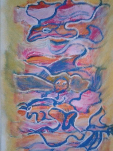 Schilderij getiteld "20190107-152915.jpg" door Marianne Huizinga, Origineel Kunstwerk