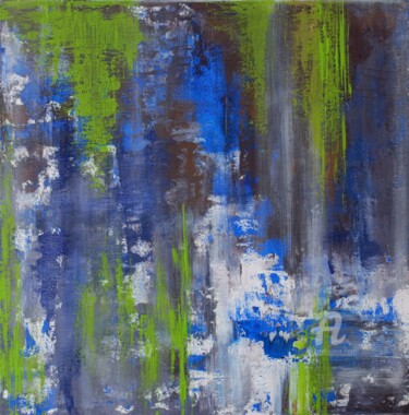 Peinture intitulée "Beginning" par Viktoria Ganhao, Œuvre d'art originale, Acrylique