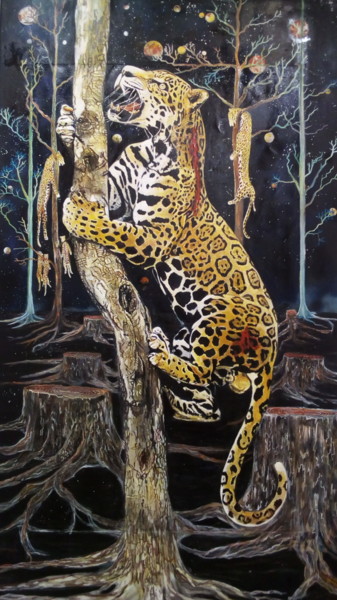 Painting titled "The breath of life" by Picco & Art In The Service Of Humanity, Original Artwork