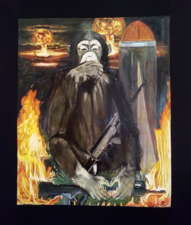 Painting titled "The hands of love" by Picco & Art In The Service Of Humanity, Original Artwork
