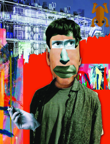 Arts numériques intitulée "JACK VOISIN" par Eksempler, Œuvre d'art originale