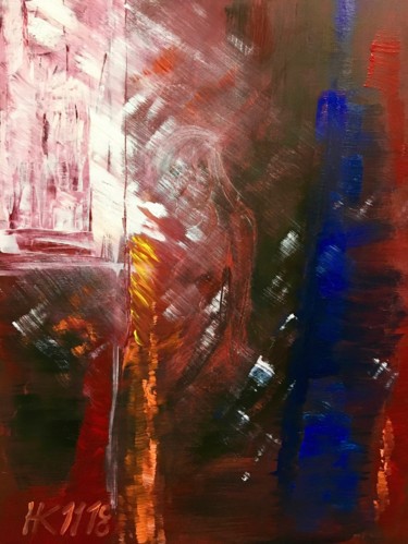 绘画 标题为“Ausblick.jpg” 由Hermann Krose, 原创艺术品, 丙烯