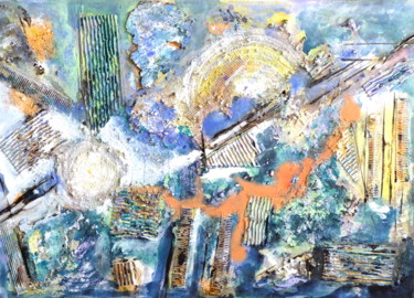 Malerei mit dem Titel ""Run away"" von Urs, Original-Kunstwerk