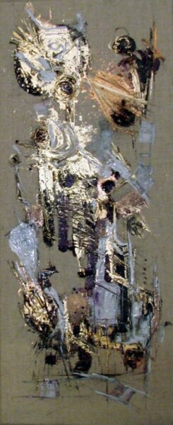 Painting titled "Le souffle du sphyn…" by Muriel Cayet, Original Artwork