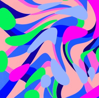 Digital Arts titled "Morning Colors" by Peter Jalesh, Original Artwork, Digital Painting