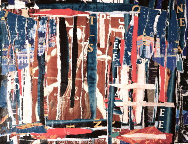 La valse parisienne Collages titled "La valse parisienne" by Kerkhove Kerkhove (DomKcollage), Original Artwork, Collages Mounted on Cardboard