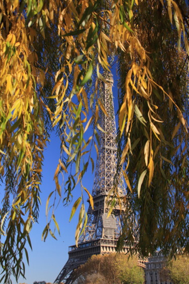 Photographie intitulée "Paris, Tour Eiffel…" par Pierre-Yves Rospabé, Œuvre d'art originale, Photographie numérique
