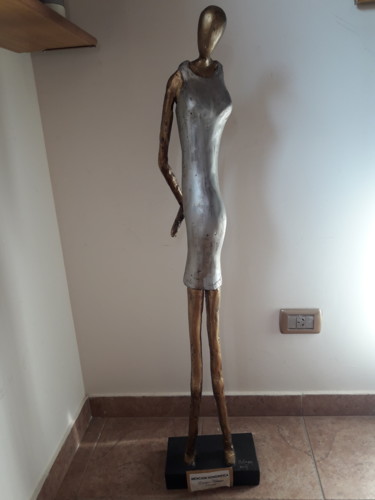Sculpture intitulée "EMBARAZADA" par Enrique Hofman, Œuvre d'art originale