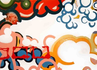 Painting titled "sacred cow 2" by Hugh Mccarthy, Original Artwork