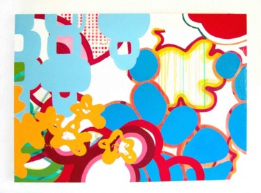 Painting titled "she gave me a rainb…" by Hugh Mccarthy, Original Artwork