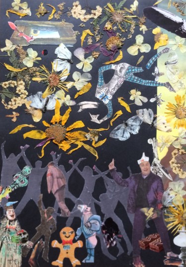 Collages intitolato "THE gods (people)." da Phil Colisov, Opera d'arte originale, Altro