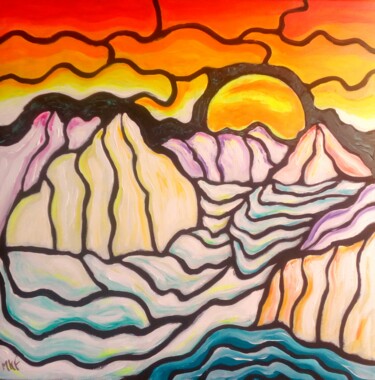 Peinture intitulée "Mouvement." par Marc Felix, Œuvre d'art originale, Acrylique