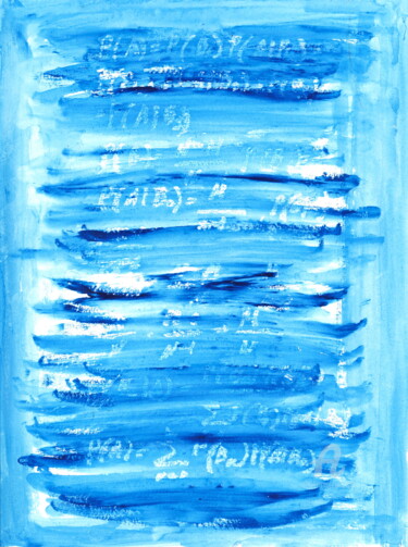 Painting titled "Probability theory" by Anastasia Vasilyeva, Original Artwork, Acrylic