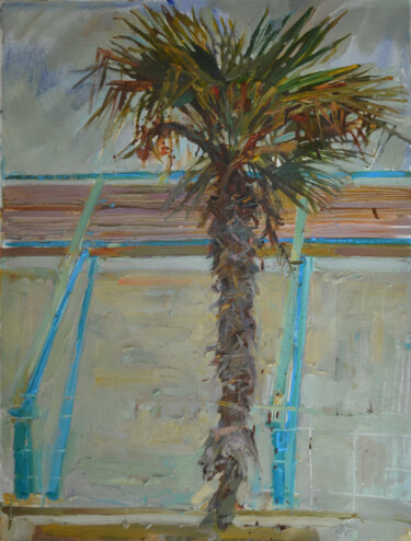 South tree Painting titled "South tree" by Svetlana Kalinicheva, Original Artwork, Oil