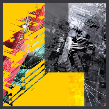 Colorcity Arts numériques intitulée "Colorcity" par Christophe Martel (zenn), Œuvre d'art originale, Travail numérique 2D