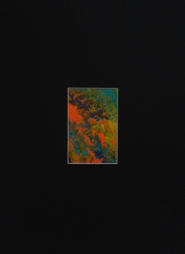 Painting titled "van Put naar Berg b…" by Eva Lacres, Original Artwork, Oil Mounted on Wood Panel