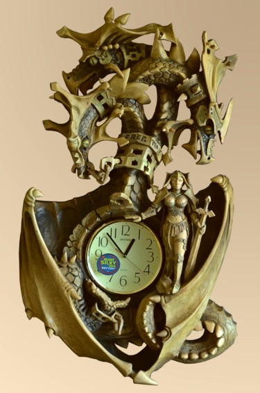 Sculpture intitulée "Free time.  Свободн…" par Sergey Kolokoltsov, Œuvre d'art originale, Verre