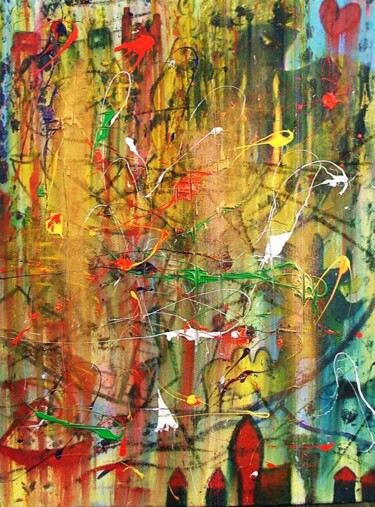 Painting titled "The Tempest" by Georg Kiehn, Original Artwork