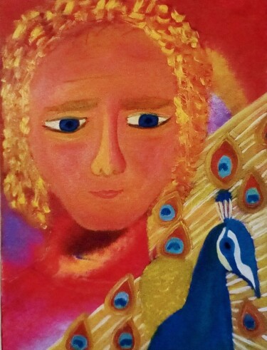 Painting titled "The Painter" by Georg Kiehn, Original Artwork