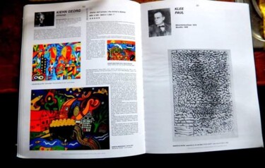 Painting titled "Catalogue" by Georg Kiehn, Original Artwork