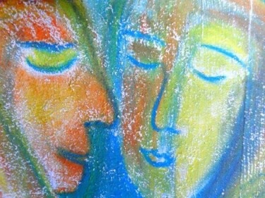Painting titled "The Secret" by Georg Kiehn, Original Artwork