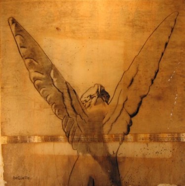Collages titled "believe" by Danny Hughes, Original Artwork