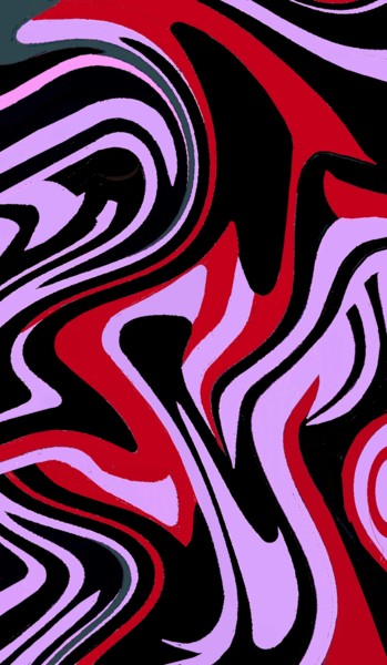 Digital Arts titled "Fog of colors" by Peter Jalesh, Original Artwork, Digital Painting