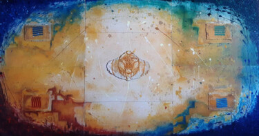 The Fifth Element Painting titled "The Fifth Element" by Antonio Bagia, Original Artwork, Acrylic