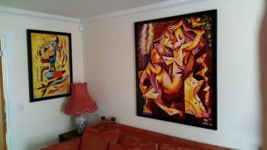 Painting titled "2 kaola s paintings…" by Kaola Oty, Original Artwork