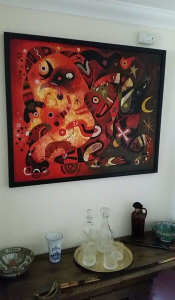 Painting titled "Sold " Prelude"" by Kaola Oty, Original Artwork