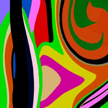 Digital Arts titled "The pillar" by Peter Jalesh, Original Artwork, Digital Painting