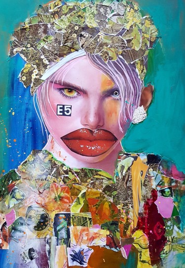 Collages getiteld "Do nt mess with me" door Nikv, Origineel Kunstwerk, Collages