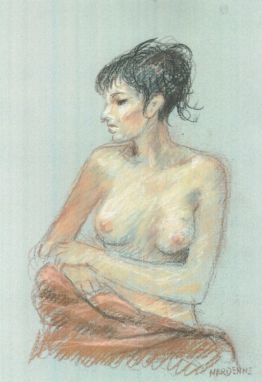 제목이 "sereine"인 그림 Claude Hardenne로, 원작