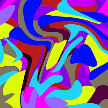 Digital Arts titled "Merengue Mix XXII" by Peter Jalesh, Original Artwork, Digital Painting